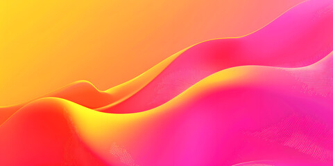 Bold gradient from neon pink to bright orange, creating an eye-catching and energetic look, ideal for a party or event flyer background