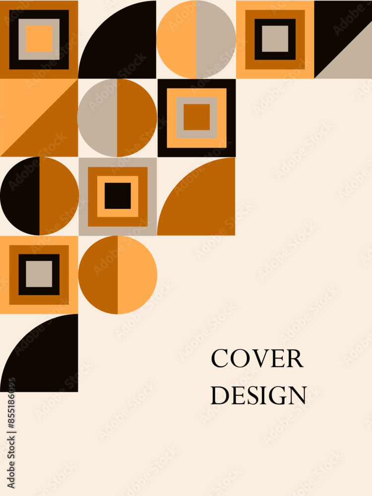 Poster corporate identity brochure template collection. business presentation vector a4 vertical orientatio
