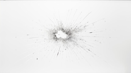 Glass with Gun Bullet Hole Mark, Texture Background Pattern of Abstract Image, For Wallpaper, Background, Cover and Cell Phone Screen, Smartphone, Computer, Laptop, Format 9:16 and 16:9 - PNG