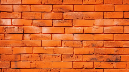 Obraz premium orange brick wall background