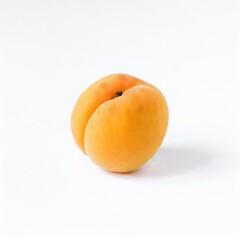 Apricot isolated on white background