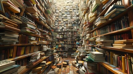 Dive into the Boundless Digital Library of Babel a Linguistic Utopia