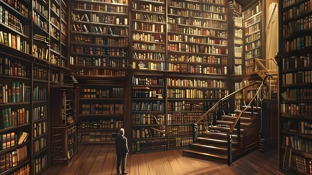 Dive Into the Vast Digital Library of Babel for Language Enthusiasts