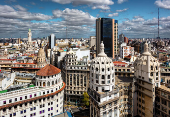 Florida and Roque Saenz Peña streets. Buenos Aires, Argentina. 