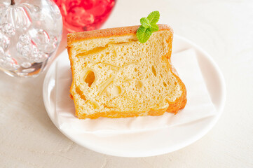 アップルシフォンケーキ