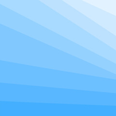 Obraz premium Abstract blue gradient wave simple background. Vector illustration.