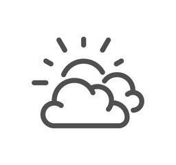 Eco related icon outline and linear symbol.
