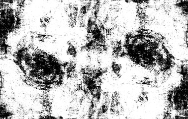 Rough black and white texture vector. Distressed overlay texture. Grunge background. Abstract textured effect. Vector Illustration. Black isolated on white background. EPS10