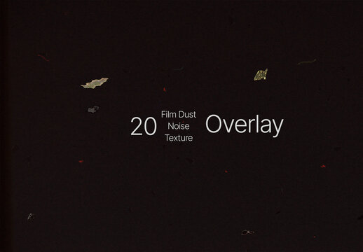 20 Vintage Film Dust Effect Texture Overlay