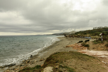 Stormy Skies Over Santo Tomas Beach, Menorca