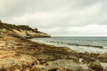 Stormy Skies Over Santo Tomas Beach, Menorca