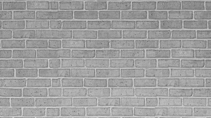 Grey brick wall pattern texture or background.