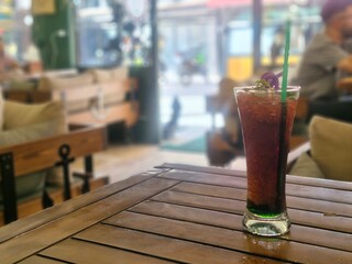 Cocktail on the table