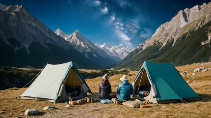 Celestial Camping: A Journey of Adventure and Serenity