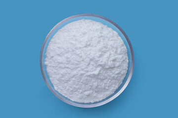 Bowl of baking soda, Sodium bicarbonate powder
