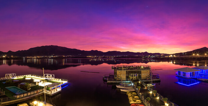 Potrero de los Funes lagoon. San Luis, Argentina