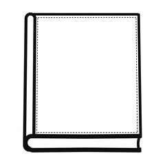 Back to school black and white line set clooection