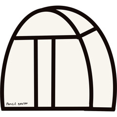 Back to school black and white line set clooection