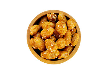 Caramelised peanuts with sesame, Candied peanuts