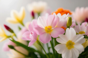 Obraz premium Elegant Floral Arrangement with Soft Focus