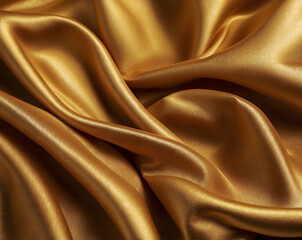 Fototapeta premium Gold metallic background, linen texture design