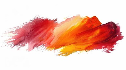 orange and red watercolor background with a pronounced paper texture for decorating design products and printing.