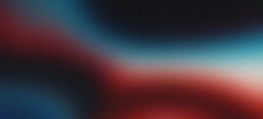 Vibrant colors flow grainy texture gradient background Black, White, Red, Blue* abstract wave