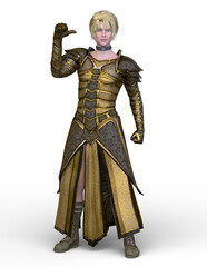 騎士　3DCGレンダリング