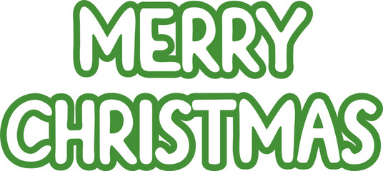 Fototapeta premium Merry Christmas