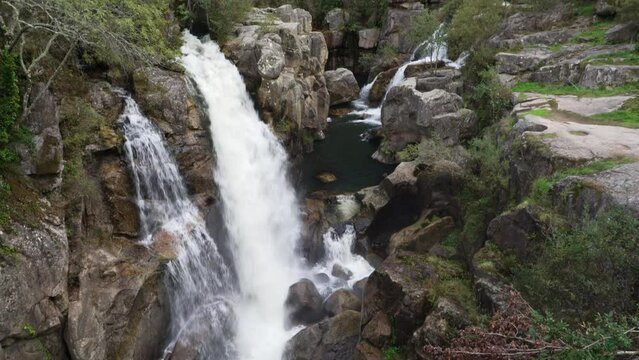 Ponte Mizarela, or Devils Bridge in Portugal.