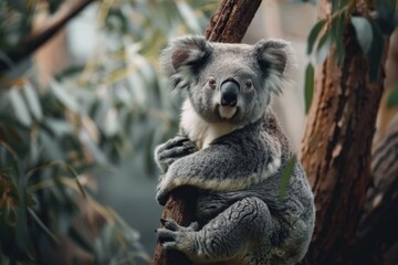 koala in the wild Generative AI