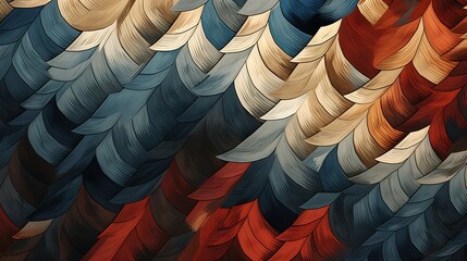 Abstract art with a hint of nature. Soft colors and a soothing pattern make this image perfect for any room in your home.