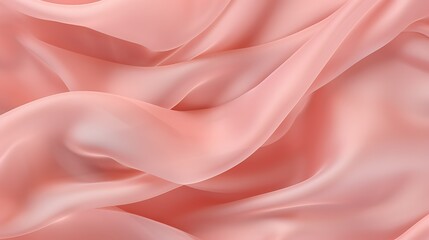 Obraz premium Pink flowing silk fabric. Soft and smooth. Abstract background.