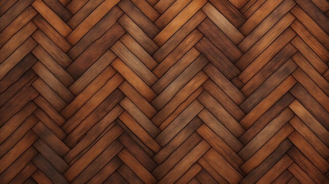 Herringbone parquet flooring adds a touch of luxury to any room. This classic pattern is perfect for both traditional and modern homes.