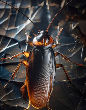 imagen macro de una cucaracha