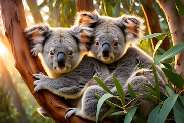 Fototapeta premium Koala Joeys