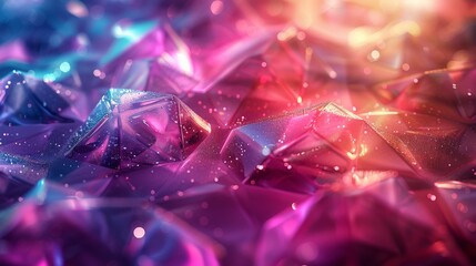 A colorful, abstract background with a lot of glitter
