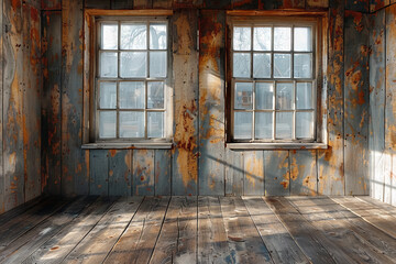 Rustic Wooden Wall Room Corner