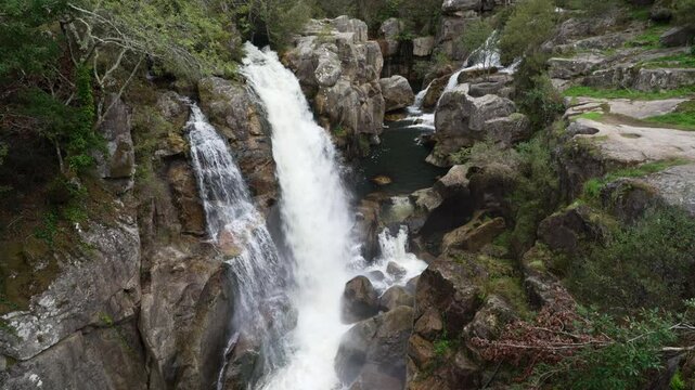 Ponte Mizarela, or Devils Bridge in Portugal.