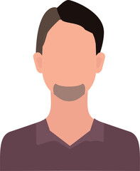 A man with a beard wearing a black shirt.