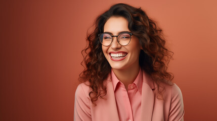 Obraz premium young professional business woman advertising job opportunities 