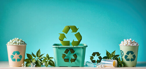 Ecologically compatible products that can be recycled, reused and reprocessed in a circular economy to conserve resources
