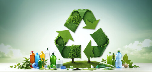 Ecologically compatible products that can be recycled, reused and reprocessed in a circular economy to conserve resources