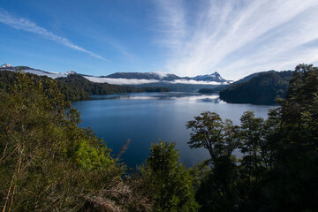lake in the mountains