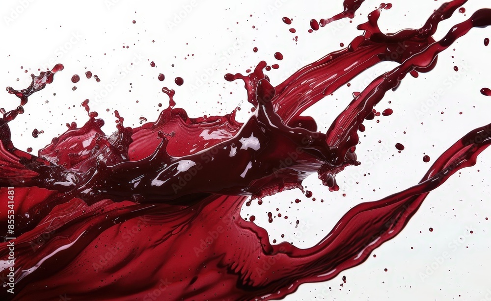 Poster high-resolution abstract splatter art with wine background