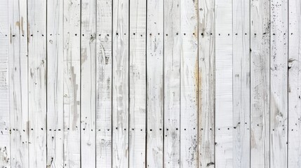 White wooden plank wall, rustic texture, minimalistic background