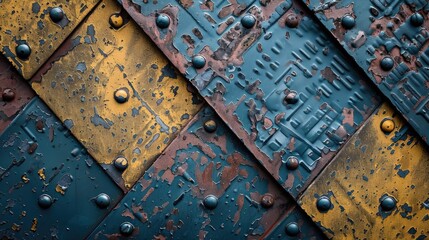 Metal plate surface colorize