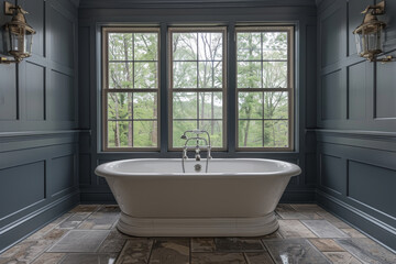 Classic Gray Bathroom