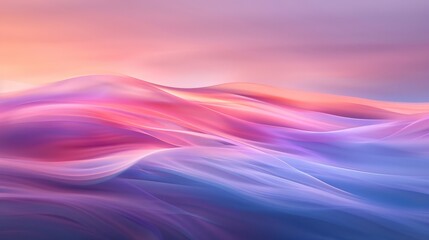 Sunset Scenery: Aerial View of a Water Body with Colorful Clouds and Mountains in the Background