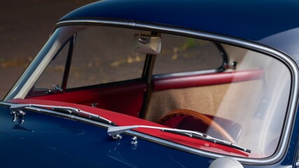 Windshield of a car